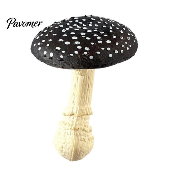 Mushroom Fridge Magnets 3D Refrigerator Magnet, Resin Fake Decorative Small Memo Holders Photo Notes Holder for Whiteboard Cabinet Kitchen Magnetic
