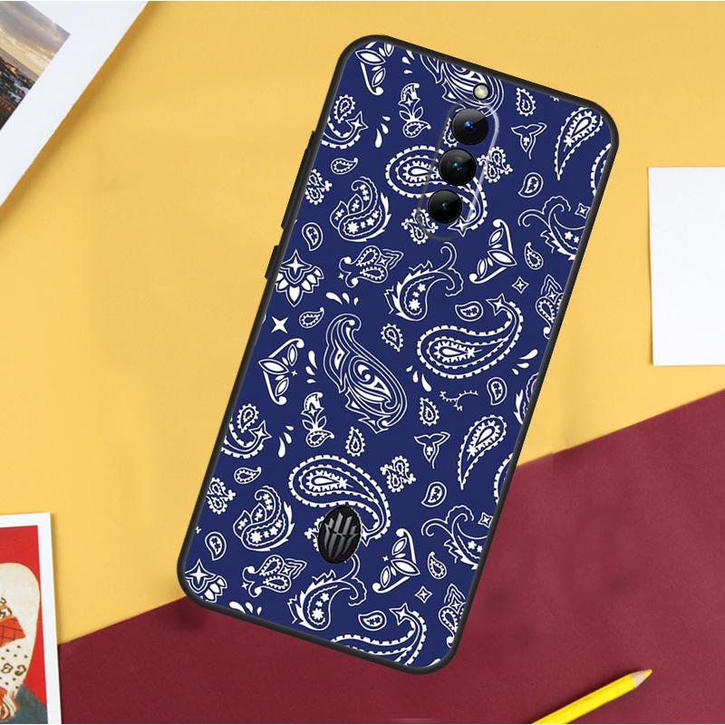 Royal Bandana Paisley Case For ZTE Nubia Red Magic 10S Pro Plus 8 9 10 Air 8S 9S 11 Pro Plus 6 7 6S 7S Pro Cover