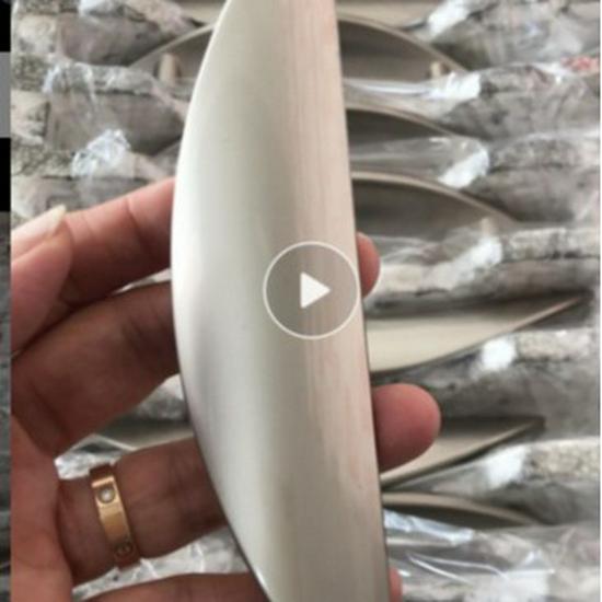 Black Copper and Gold Crescent Cabinet Handles - Nordic Minimalist Drawer and Wardrobe Hardware