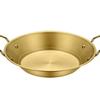 Double Handles Paella Pan 22cm Seafood Rice Pot Metal Serving Plate Dish  Kitchen Use