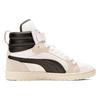 Puma  Ralph Sampson Mid High Court Regal Women Sneakers Cream Whisper-White Black 382228-02