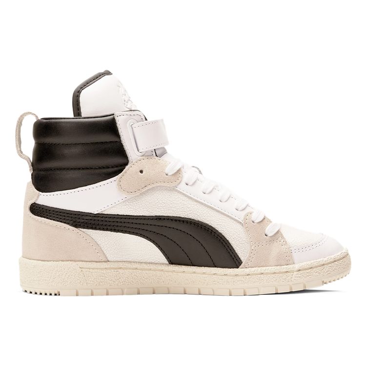 Puma  Ralph Sampson Mid High Court Regal Women Sneakers Cream Whisper-White Black 382228-02