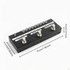 Bass MultiEffects Pedal StompboxStyle Effects with Footswitches Metal for Bassists,