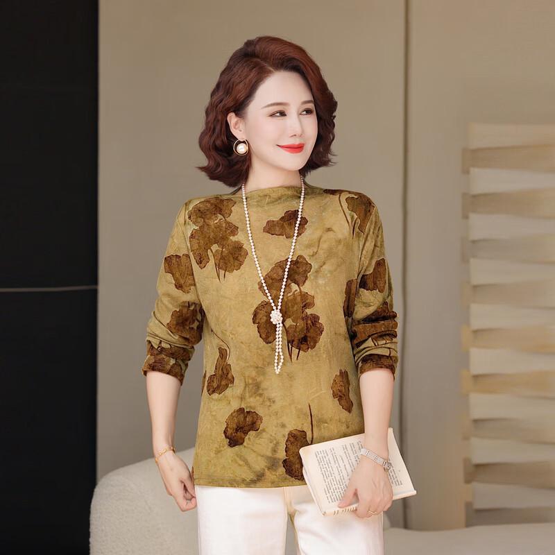Top Base Autunnale a Manica Lunga da Donna Yalu