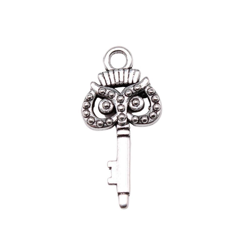 Owl Charms Mini Antique Alloy Pendants For Animal Themed Jewelry Making