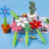 1 Piece Potted Plants Sunflower Ballpoint Pen Cute Kawaii Stationery Office School Supplies Creative Gift Funny