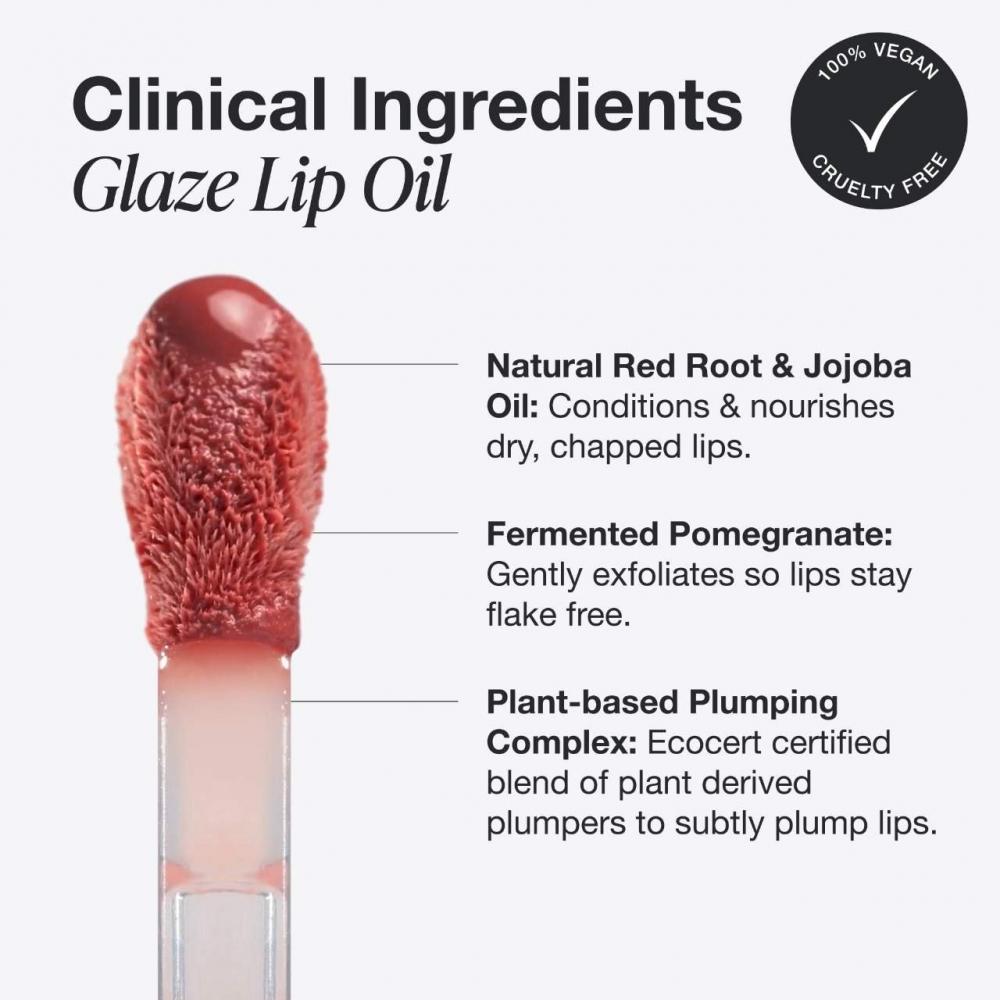 Innbeauty Project Glaze Lip Oil 0.2 Oz   6 Ml Pumpkin Spice Latte