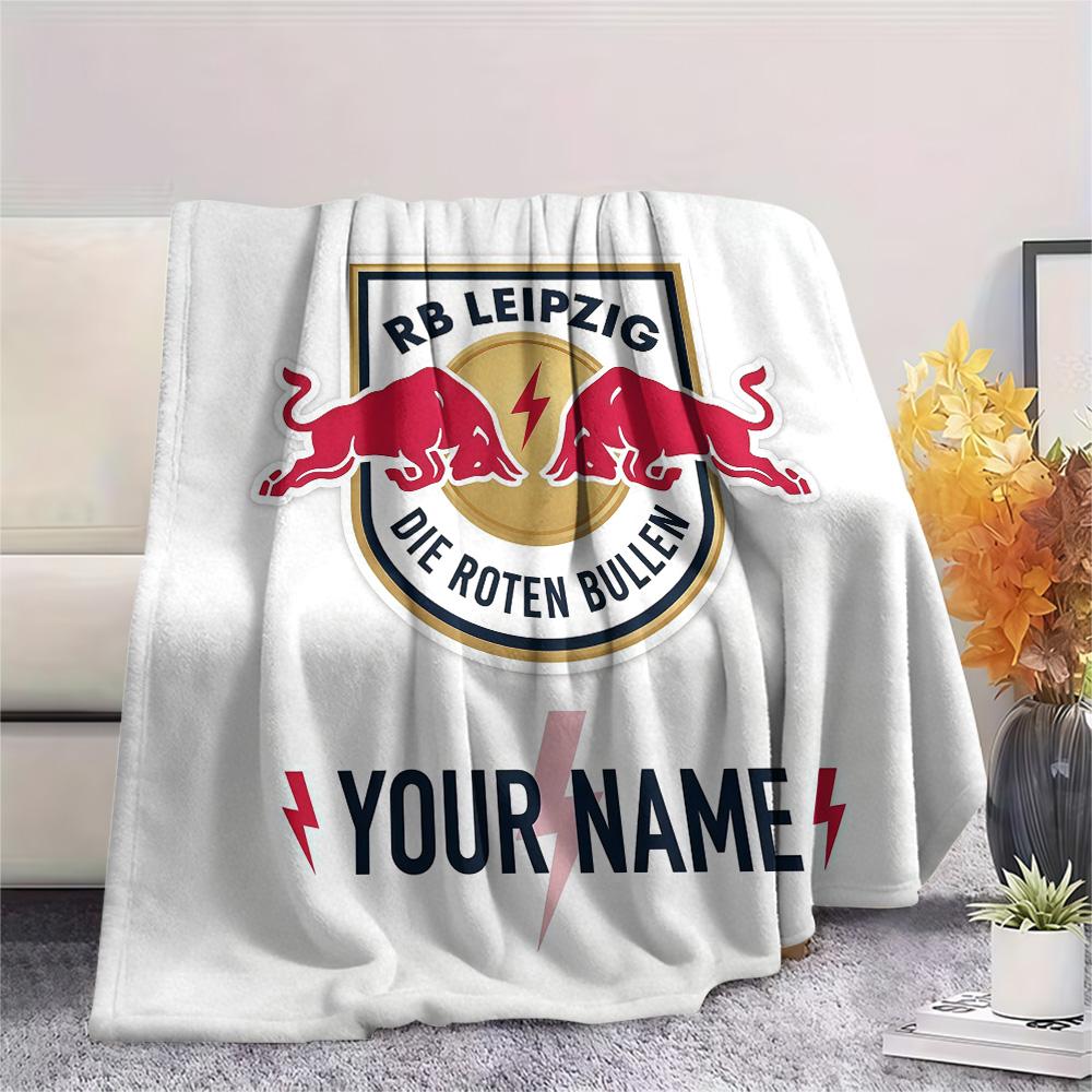 Custom Name RB Leipzig2 Flannel Blanket, High quality Comfortable for All Seasons, Home Decor, Warmth and Comfort