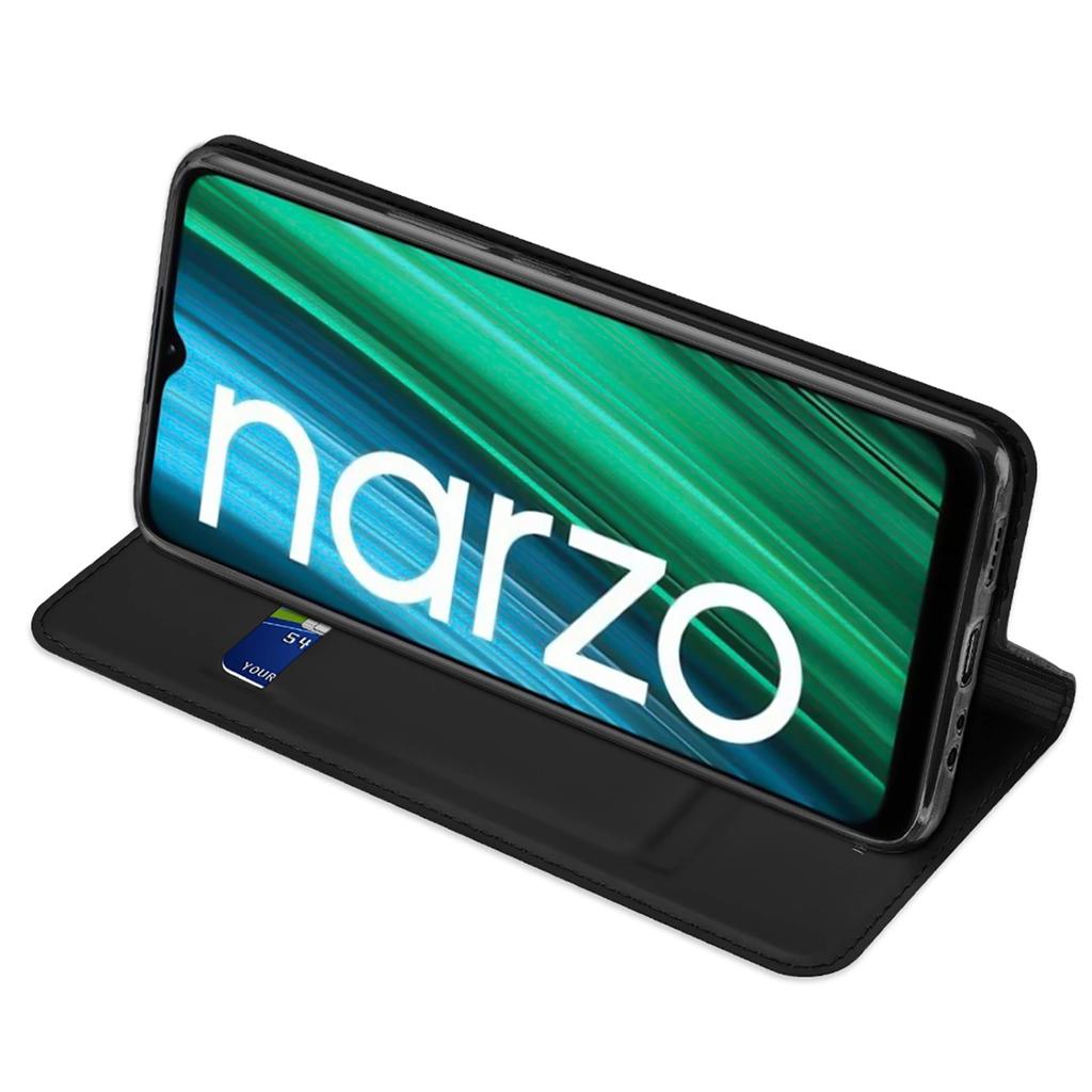 Dux Ducis Skin Pro Flap Case Cover Realme Narzo 50A Black