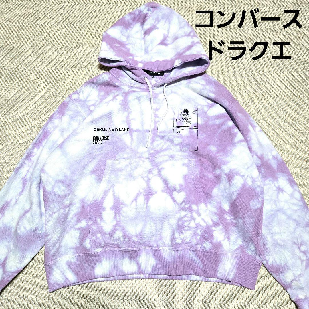 

[USED] Converse, Dragon Quest, and Macaroni Enpitsu collaboration tie-dye hoodie