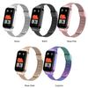 Stainless Steel Strap For Xiaomi Smart Band 8 Active Smart Watch Band Accessories Metal Bracelet Mi Band 8 Active Protector Case