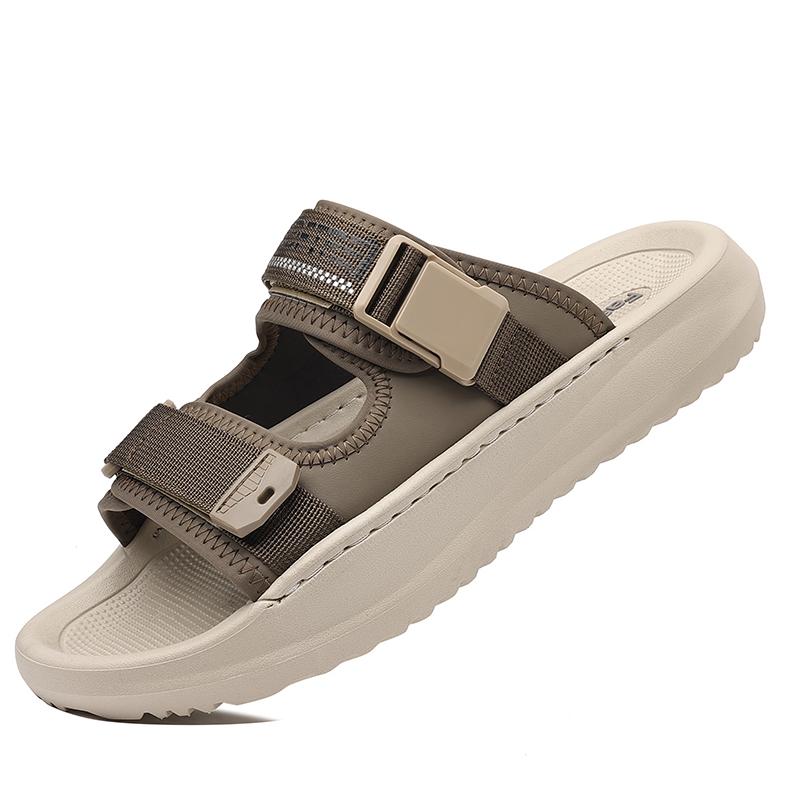 

Модные пляжные повседневные мужские шлепанцы Удобный и модный дизайн Уличная ходьба Повседневная воздухопроницаемость Молодежная обувь Трендовая Новинка 44 коричневый