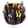 Heavy Duty Gardening Tool Bucket Organizer Gardening Tool Kit Holder with 56 Pockets for Garden