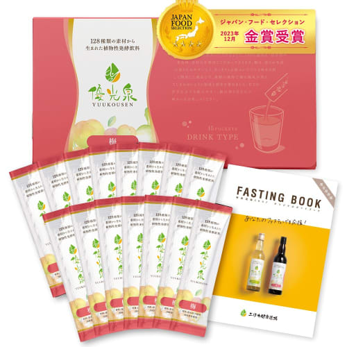 

[Под руководством Дансё Додзё] Карманный Юкосэн Умэ (слива) Ферментный напиток из 15 бутылок, Сделано в Японии, Без добавок, Без сахара, 16-часовая диета голодания, Кишечный