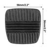 2Pcs Car Brake Clutch Pedal Rubber for Pads Cover 49751-NI010 for Nissan MQ