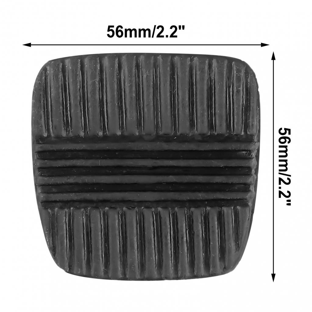 2Pcs Car Brake Clutch Pedal Rubber for Pads Cover 49751-NI010 for Nissan MQ