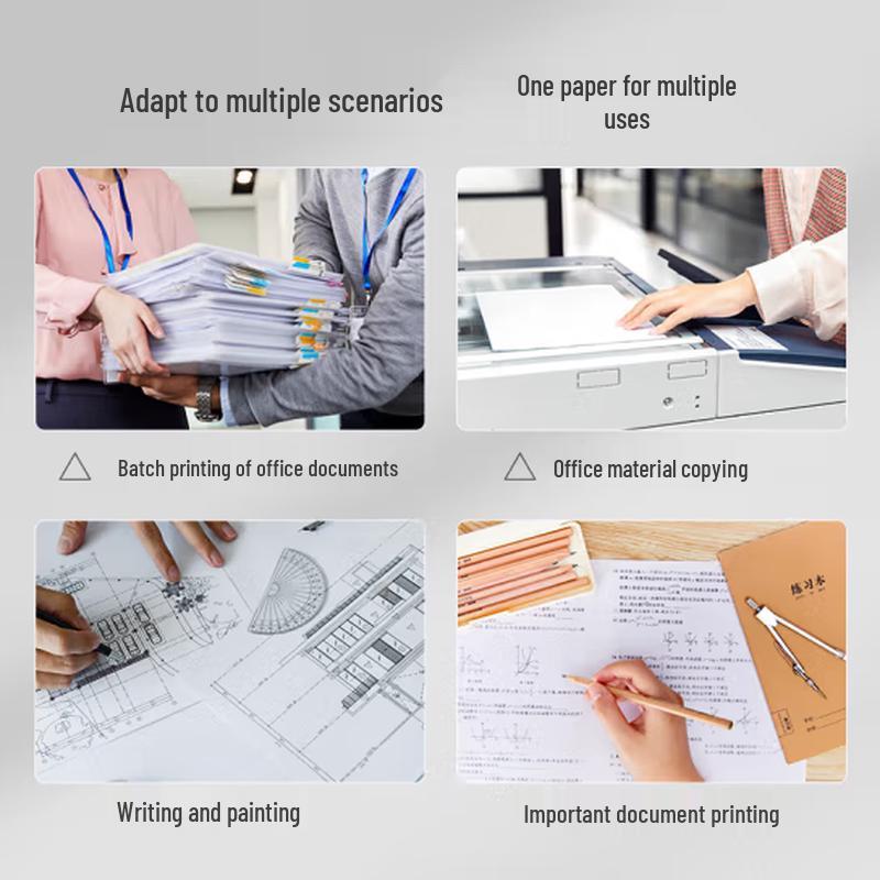Haowei A4 Printing Paper 80g, 8 packs (4000 sheets total)
