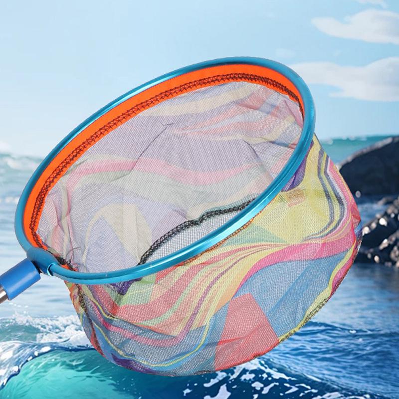 Children's Outdoor Fishing Net: Durable Net Bag for Catching Small Fish, Shrimp, and Butterflies.
