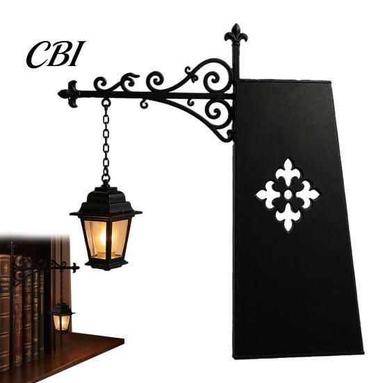 Mini Bookshelf Lamp Library Lantern Light, Vintage Reading Corner LED Night Lamp, Book Lover Gift Decorative Bookcase Lighting for Home Office, Small