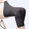 Black Cashmere Wool Knee Brace Pads Women Men Cold Leg Arthritis Kneepad Winter Outdoor Sports Leg Guard Coldproof Leg Warmers