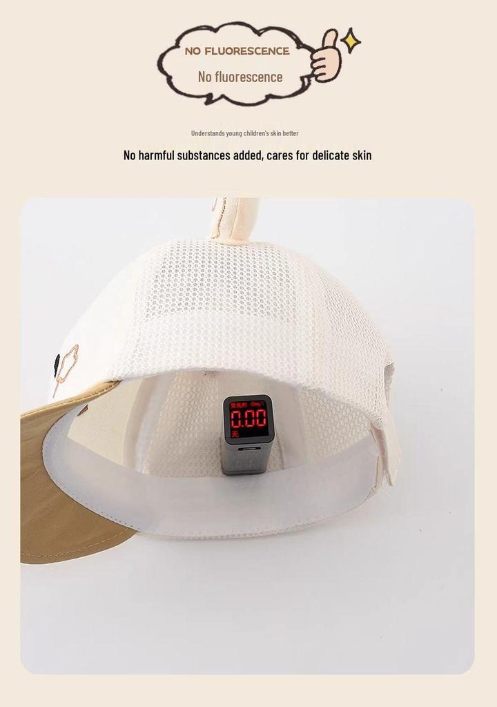 Casquette en maille canard: Protection solaire légère et respirante pour bébés