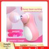 Penguin Jumping Egg Tongue Licking Silicone Vibrator - Adult Outdoor Wear Sex Toy