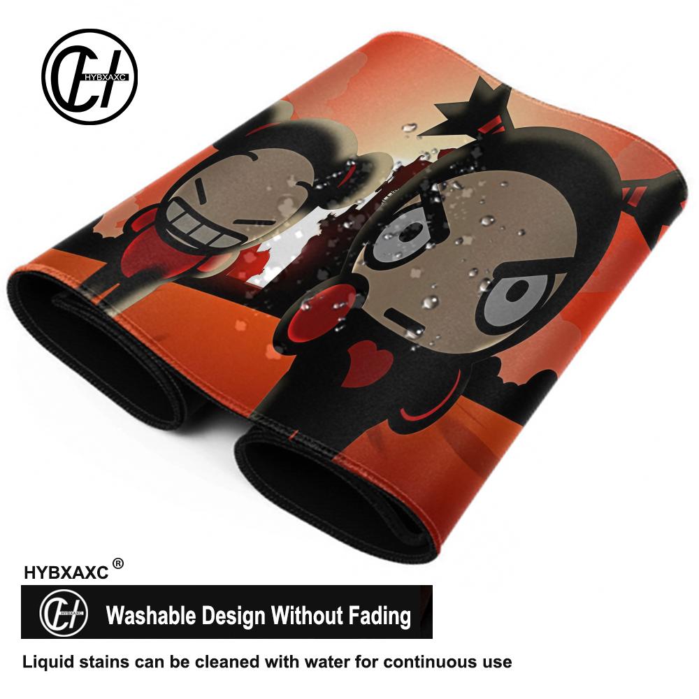 HYBXAXC Cute Garu Pucca Mouse Pad Non-slip Locking Edge DeskMat PC Laptop Accessories Rubber Office Keyboard Large XXL Carpet