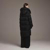 Tanboer Women's Long Down Jacket with Lamb Wool Collar TB5520850Z