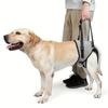 New Injured Dog Hind Leg Harness Elderly Dog Traction Bracket Sling Adjustable Portable Durable Pet Supplies