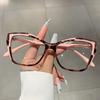 Optical Spectacle Cat Eye Eyeglasses Frames for Women Anti Blue Light Blocking Glasses  Designer Ladies Fashion Eyewear