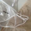Danish Moonlight: Women's Sexy Thin Strap High Slit Silk Low Waist Seamless Panties