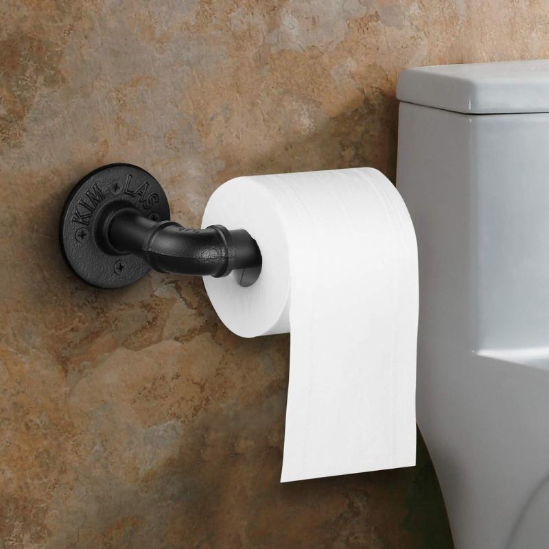 Multifunctional Toilet Paper Holder Wall Hanging Tissue Roll Dispenser Rustproof