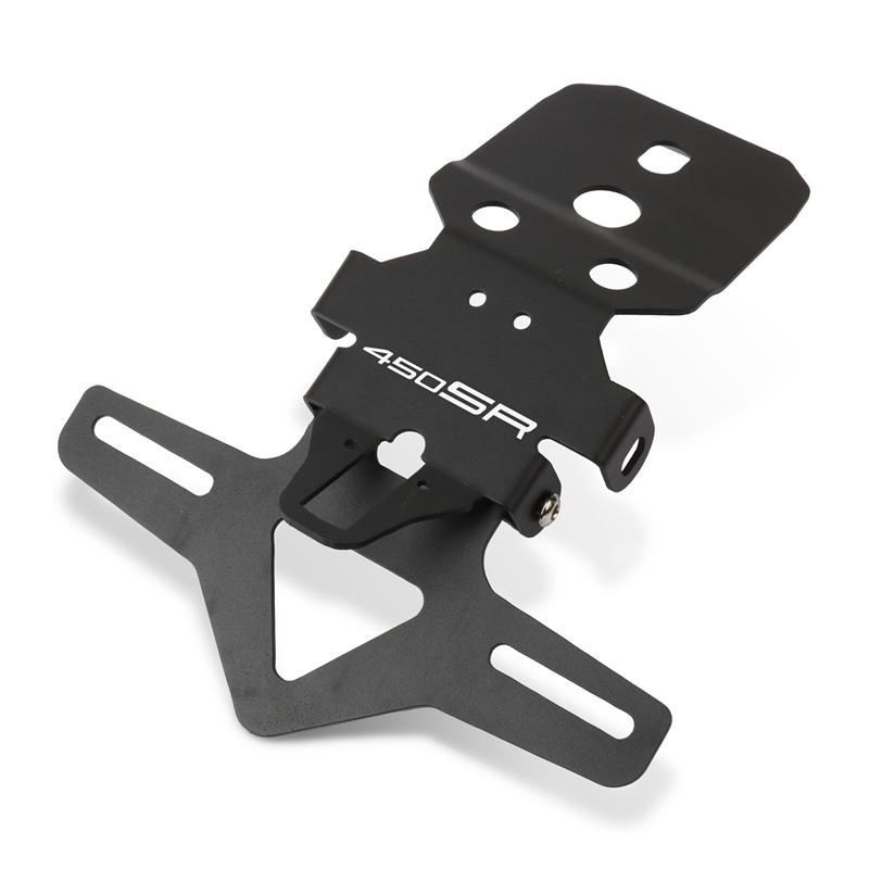 Fit For 250SR 300SR 450NK 450SR Motorcycle License Plate Holder Rear Short Tail Stock Light Tailstock Holder Fender Eliminator