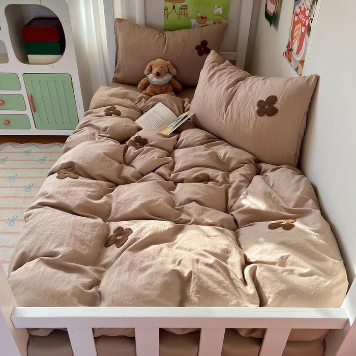 2026 New Student Single Bed Three-Piece Set: Cute and Cool Towel Collection