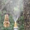 Brass High Atomization Nozzles Gardenings Misting Spray Nozzles Cooling Watering
