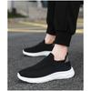 Men's Fly-woven Mesh Casual Sneakers Unisex Slip on Soft Sole Light Running Sports Shoes Chunky Hiking Casuals Zapatillas Hombre