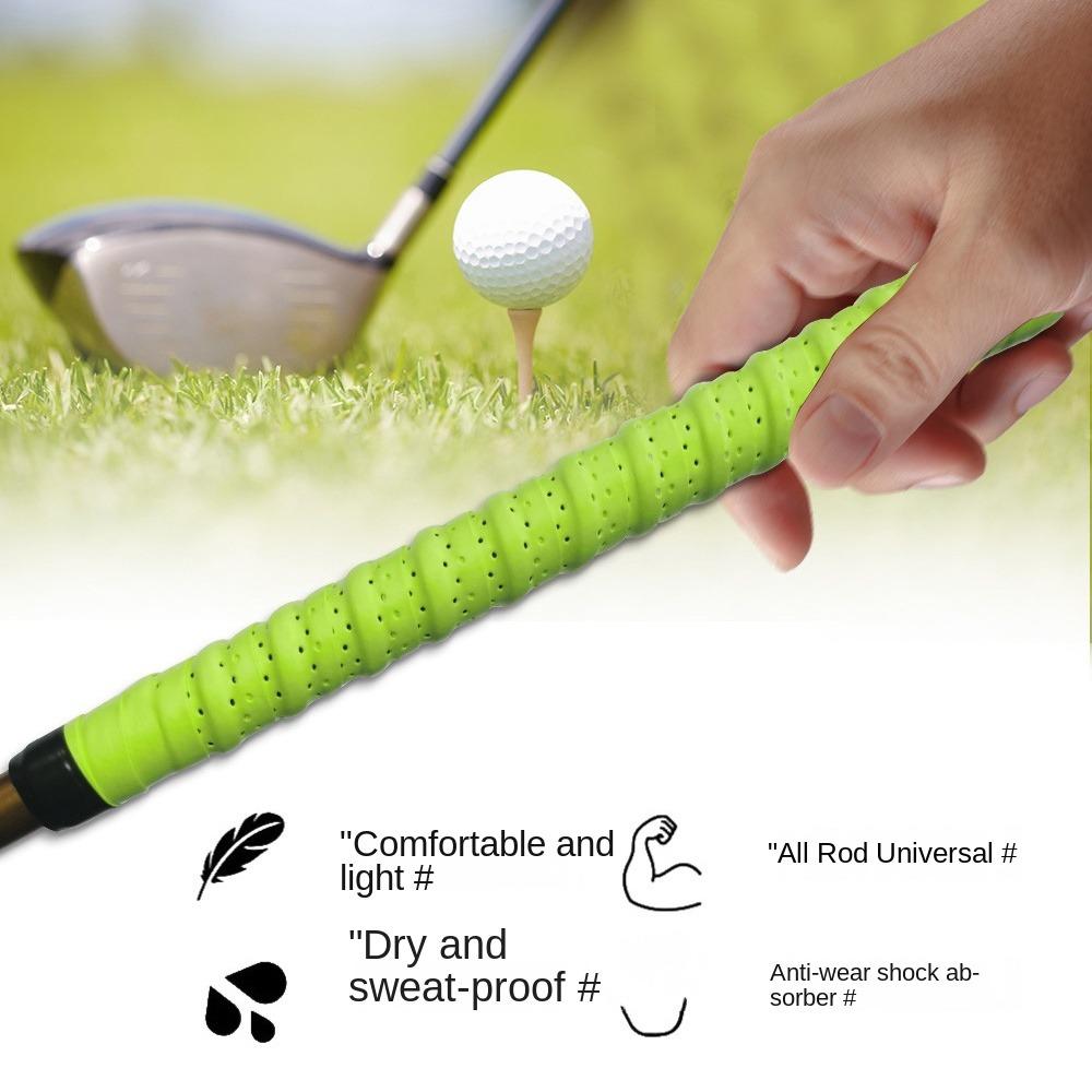 Sweatproof Golf Club Grip Winding Belt Non-slip Golf Club Grip Tape Golf Accessories   Squash