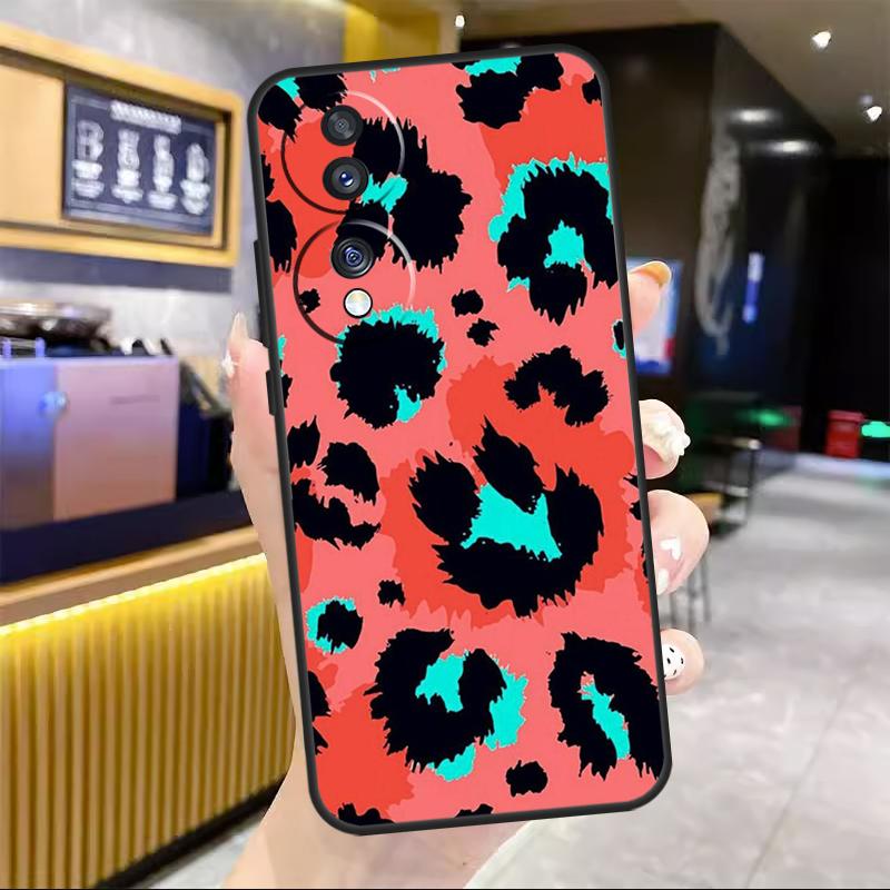 Leopard Skin For Honor Magic 7 Lite 5 6 8 Pro Case For Honor Win RT X9c X9a X9b X8b X8c 200 400 50 70 90
