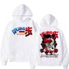 Anime Hajime No Ippo Kamogawa Boxing Gym Hoodie Makunouchi Takamura KGB Sportwear Oversized Fleece Casual Streetwear