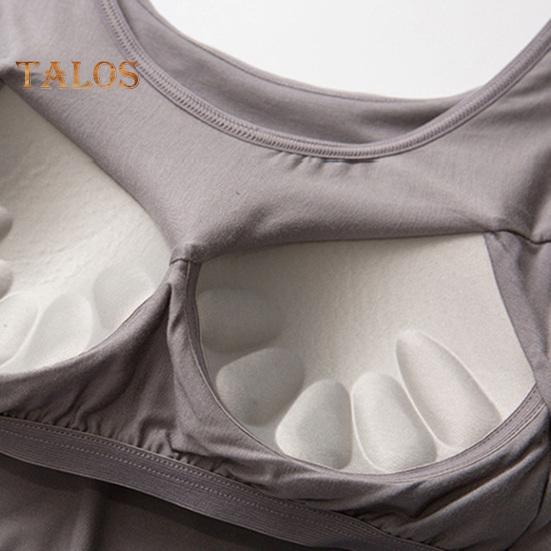 Dámské tílko s vestavěnou policovou podprsenkou, ležérní tílko se širokými ramínky, jógové tričko, letní základní polstrované cvičební spodní prádlo