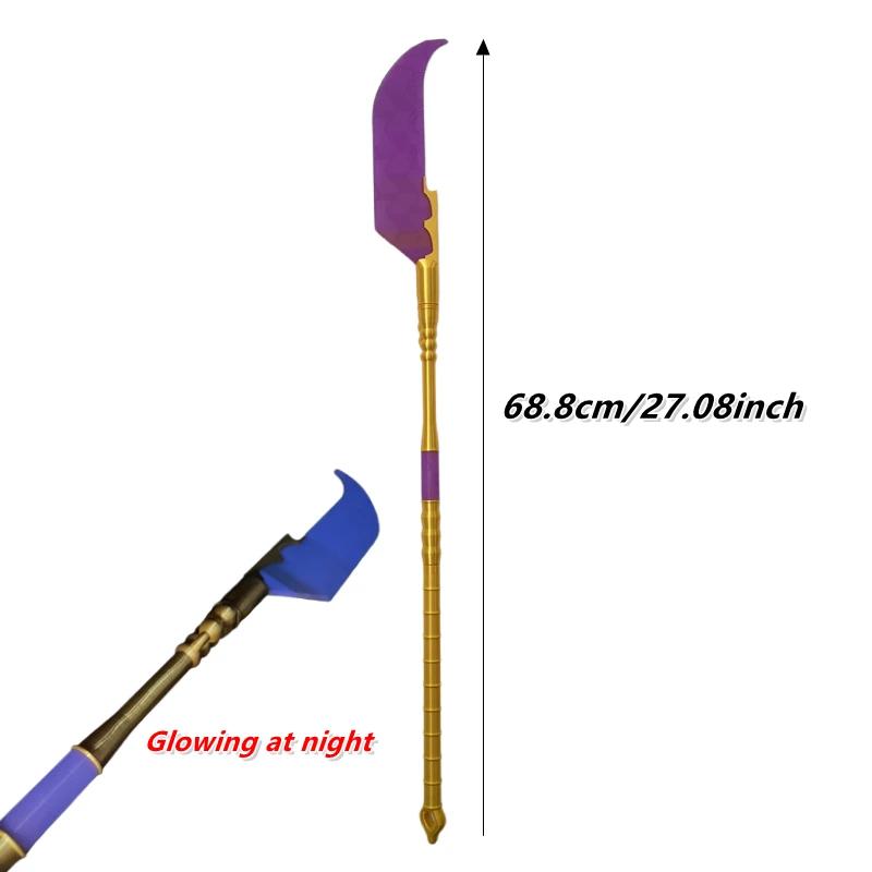 Demon Rumi Long Sword Hunters 3D printed Weapons Party Glow in the Dark Party Supplies Zoey Costume Accessories