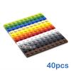 40pcs DIY Building Blocks Thin Figures Bricks 1x10 Dots 12Color Educational Creative Size Compatible With 4477 Toys for Children