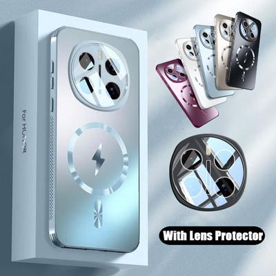 Funda protectora de lente a prueba de golpes para Honor Magic 7 Pro con acabado mate Magsafe y funda magnética para Honor Magic 6 Pro 7Pro