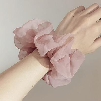 Romantic Hair Ties Scrunchies For Women Girls Unique Elegant Elastic Hair Ties Rubber Bands Hair Accessories Ponytail Holder
