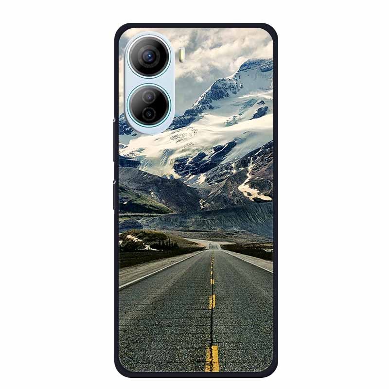 For ZTE Libero 5G IV Case Animals Silicone TPU Back Cover Soft Phone Cases for ZTE LiberoIV 5GA302 Protector Wolf Cool New Shell