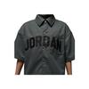 Jordan Letter Single Button Short Sleeve Loose Shirt Women Shirts HQ9200068