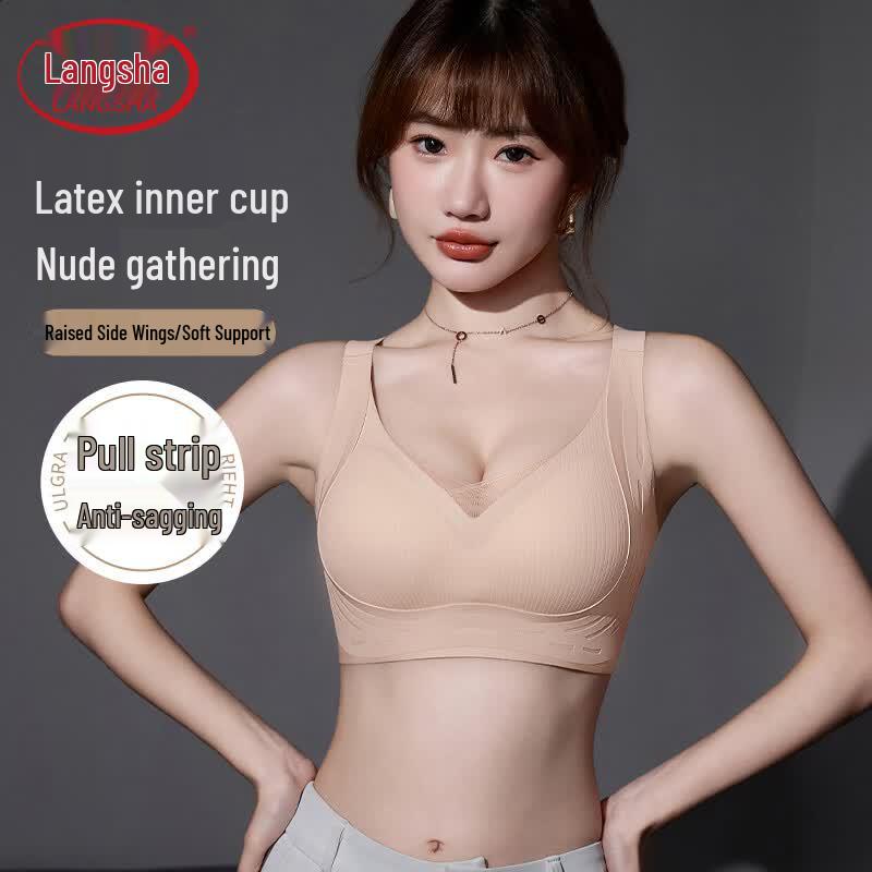 Langsha Women s Seamless Wire-Free Shaping Bra M (34/75ABC)