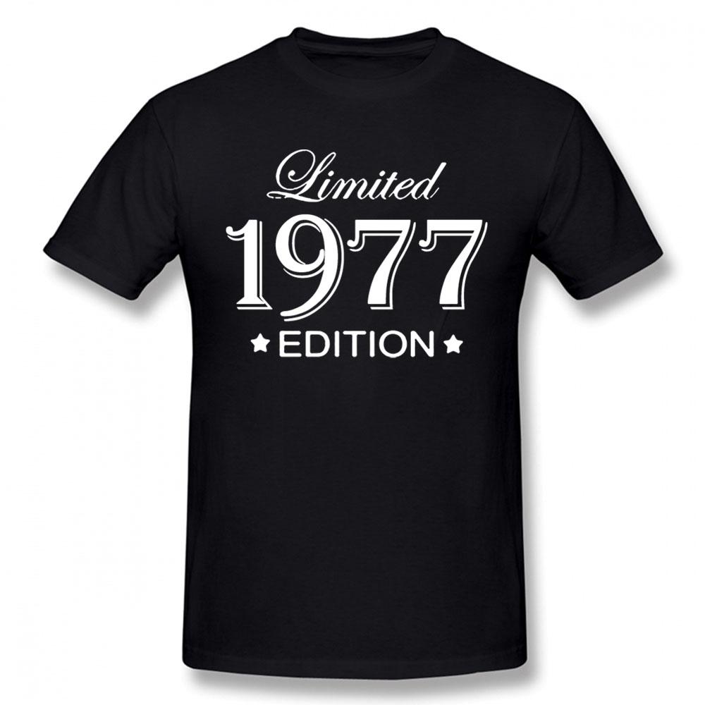 1977 Limited Edition Cool Funny T Shirt Unisex Short Sleeves Hip Hop Vintaged Oneck Cotton T Shirts