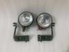 Coppia Fari con Staffa Sinistro e Destro adatta per Willys Jeep MB Ford GPW "F"