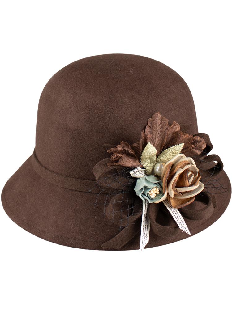 Kaliseumontapone Edeline 5 Cloche Hat